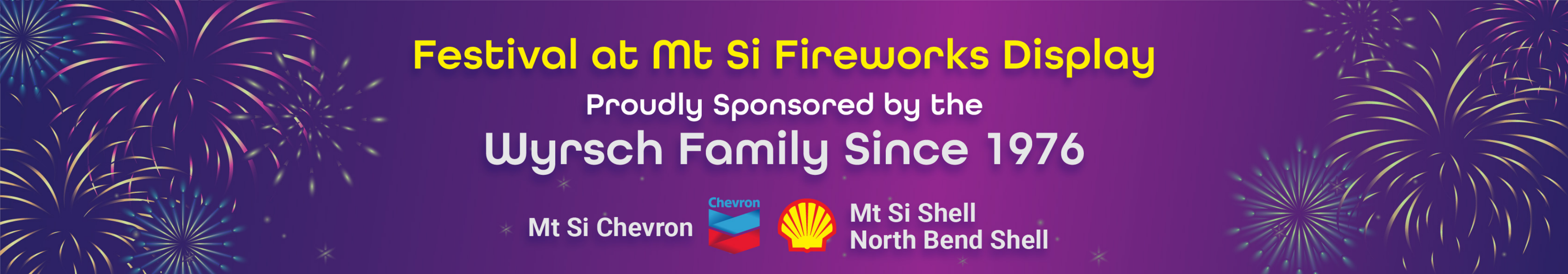 Fireworks Display sponsor logo - Wyrsch Family